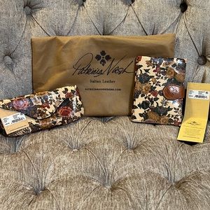 Patricia Nash Passport Wallet & Glasses Case Bundle NWT
